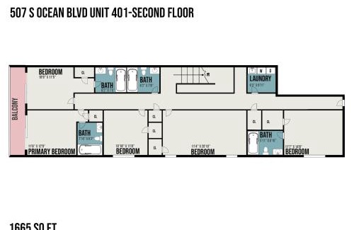 Ocean Drive House | Spacious Penthouse Ocean Front 7 BR Condo - Ambassador Villas Unit 401