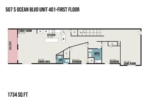 Ocean Drive House | Spacious Penthouse Ocean Front 7 BR Condo - Ambassador Villas Unit 401