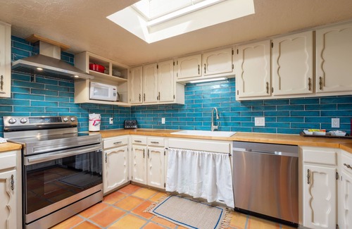 Northeast Santa Fe House | Spacious & private 3 bedroom home with large porch and mountain views.