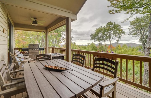 Sapphire House | Spacious Sapphire Home with Mountain Views and Decks