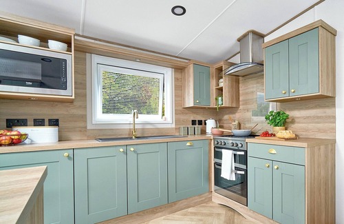 Narberth House | Spacious, stylish and modern caravan.
