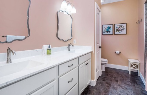 Miami Park House | Spacious, two-story home with WiFi, central AC, gas fireplace, & loft game room
