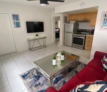 Pompano Beach Apartment | Spacious Villa #8 Water View 4-Minute Walk Beach