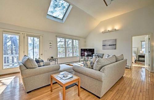 East Falmouth House | Spacious Waterfront Falmouth Home on Jenkins Pond!