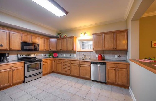 Troutman House | Spacious waterfront home with pool in a quiet cove. Perfect for large families!