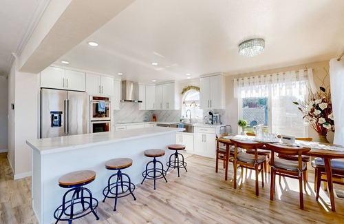 Belfair House | Spacious waterfront home with beach access, kayaks, grill, mtn views, & AC