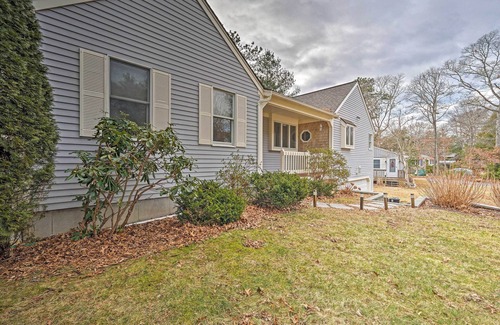 East Falmouth Cottage | Spacious Waterfront Falmouth Home on Jenkins Pond!