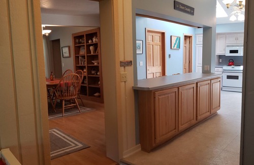 Ephraim House | Spacious-Wooded Lot–Family/Pet Friendly-Short Walk to Eagle Harbor