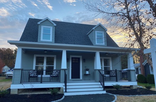 Rock Hall House | Sparkling new! A Craftsman-style cottage in the heart of Rock Hall