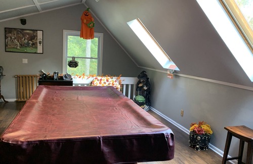 Rowland House | Spectacular Lackawaxen River Views! Game Room! Jacuzzi!nSki Big Bear!