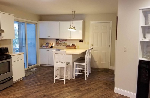 Seneca House | Spectacular lake home with dock and fire pit- room for all - good pets ok-
