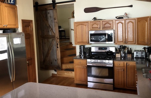 Manchester House | Spectacular Maine Cobbossee Lakefront with Hot Tub and Dog Friendly