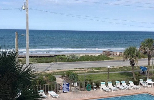Ormond-by-the-Sea Condo | Spectacular Ocean and Pool View Ormond Beach Florida Condominium