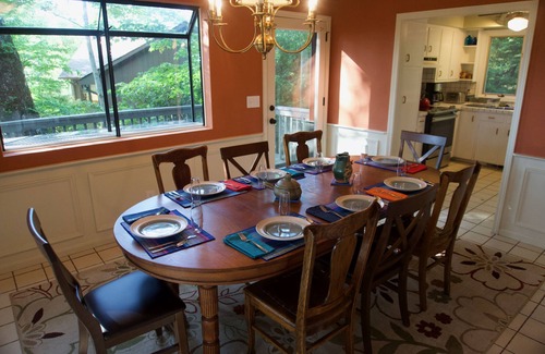 Brevard House | Spectacular panoramic mountain views! 3 king suites, hike, bike, swim, paddle