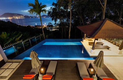 Patong Villa | Spectacular Seaview Pool Villa Kalim 6