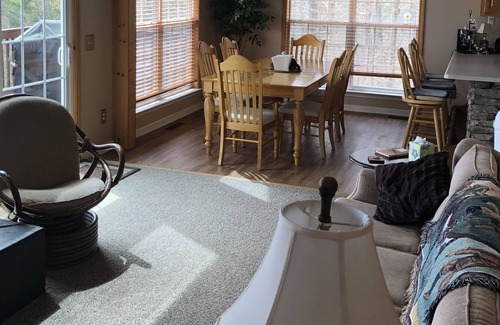 Sunset House | Spectacular view of a gorgeous mountain valley and golf course awaits you
