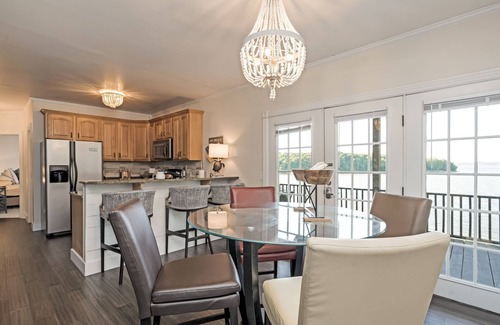 Almo Condo | Spectacular Views from this 2 Bedroom, 2 Bath Lakefront Condo 4a, full covered deck