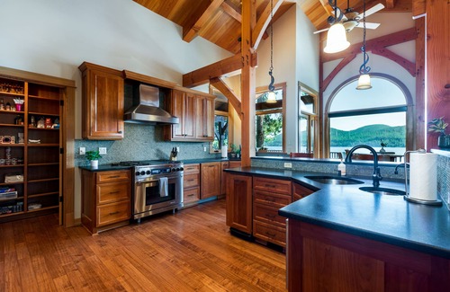 Whitefish House | Spectacular Whitefish Lakefront home! Private dock, paddle boards, kayak and incredible views