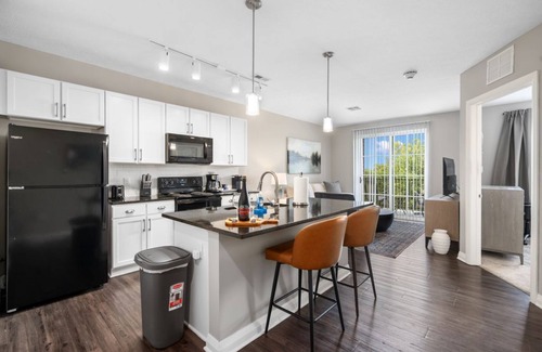 Scioto Mile Apartment | Spotless Monthly Penthouse | Downtown + Parking