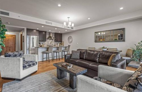Canmore Apartment | Spring Creek Spacious Luxury King One Bedroom plus Den at White Spruce Lodge