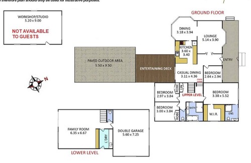 Mount Victoria House | Spring Garden with air-conditioning and a large back garden