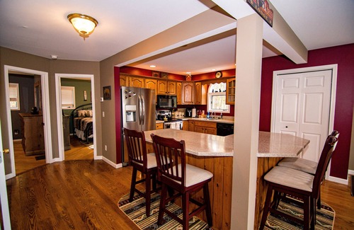 Swanton House | Spring Sale! Near Wisp! Hot tub & Fire pit! Walk to the lake! Great Location!