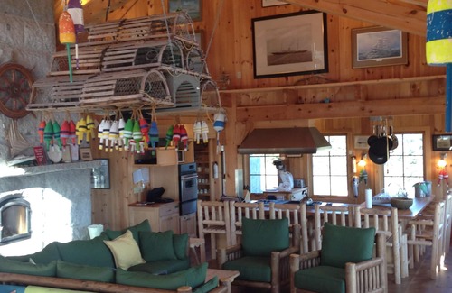 Stonington Cabin | Spruce Island, a private island, perfect for gatherings large and small.