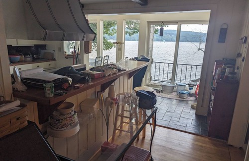Holderness House | Squam Lake Waterfront home. You can't get any closer to the water!