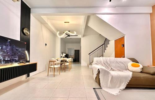 Seremban House | SsrHome325 Light Luxury Floating Bed B&B Seremban4r3b B&B 轻奢风格