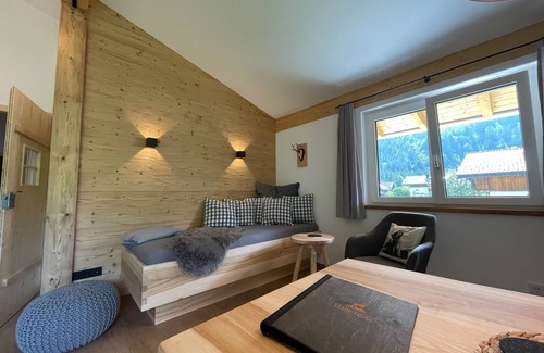Hinterstein Apartment | Stadl Lodge Hinterstein vacation apartments mountain view and quiet location