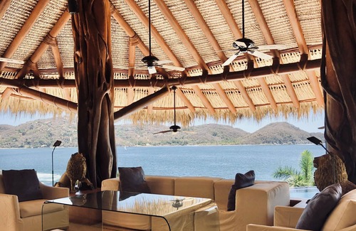 Zihuatanejo Villa | Staffed Oceanfront Estate: Giant Infinity Pool + Views