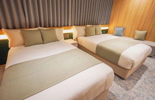 Nakatsu Hotel | Standard Twin Room Room Only Simple StayOpenin/Osaka Ōsaka