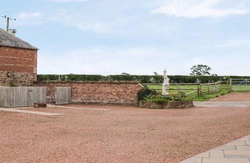 Wing Cabin | STANEGATE, pet friendly, with a garden in Brampton, Cumbria