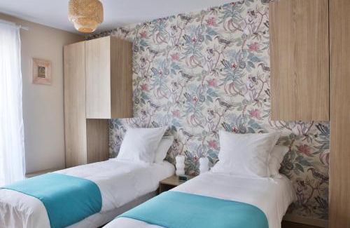 Saint-Ouen Apartment | "STARRY in SO" 47m2, parking gratuit, rue calme et arborée, METRO 10 min, Stade de France 24min à pied