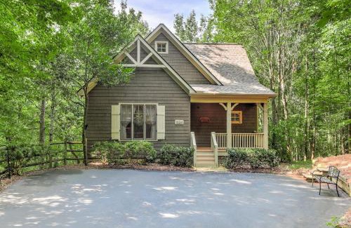 Big Canoe House | Stars Align Cottage - Relaxing Hot Tub Comfy Outdoor Seating More