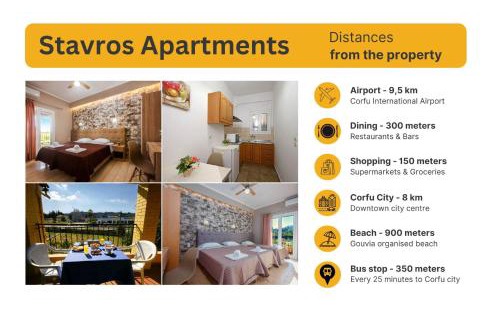 Gouvia Apartment | Stavros Apartments Kontokali next to Gouvia Marina