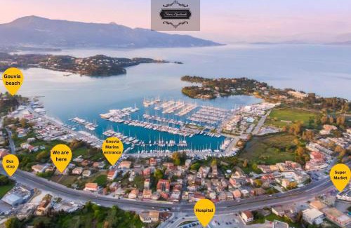 Gouvia Apartment | Stavros Apartments Kontokali next to Gouvia Marina