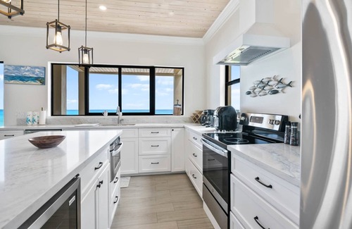 Farmer's Hill Villa | Stay Blessed Villa, Always sandy long beach, walkable to restaurant by beach!
