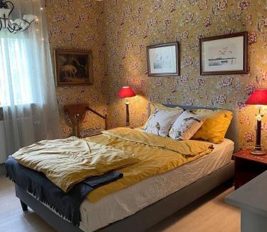 Vindeln Apartment | Stay in Skogmästarvillan Hear the roar of the Vindelälven river