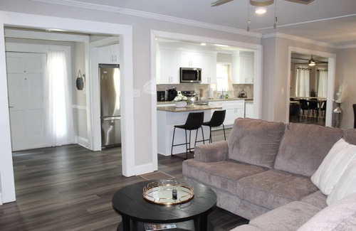 Stone Mountain House | Stay in Style: Beautifully Designed Home with Private Pool, Grill & Ample Space for Families!