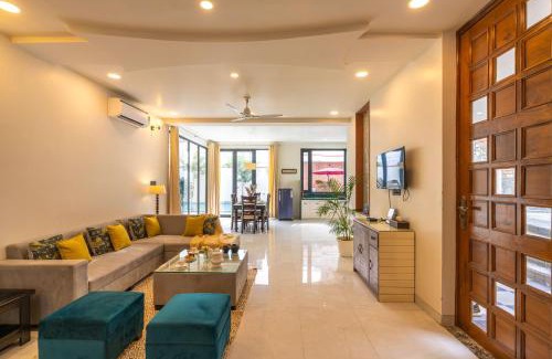 Jaipur Villa | StayVista's The Tree House - City-Center Villa with Outdoor Pool, Spacious Balconies & Vast Lawn