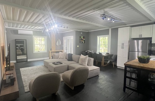 Woodstock House | Steel House: City, Lake, Main St & Mountain Gem Close to All Attractions