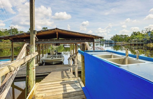 Steinhatchee Cottage | Steinhatchee Home w/Grill & Screened-in Porch