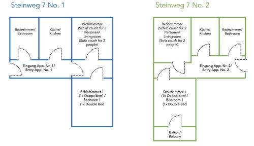 Mitte Apartment | Steinweg 7 Ferienwohnung