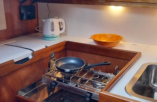 Vilanova I la Geltru Boat Rental | Step aboard Magic, a beautifully restored sailboat.