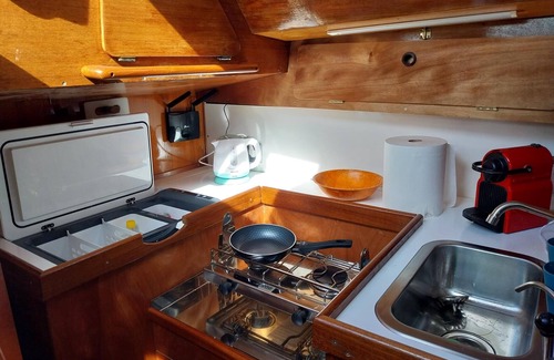 Vilanova I la Geltru Boat Rental | Step aboard Magic, a beautifully restored sailboat.