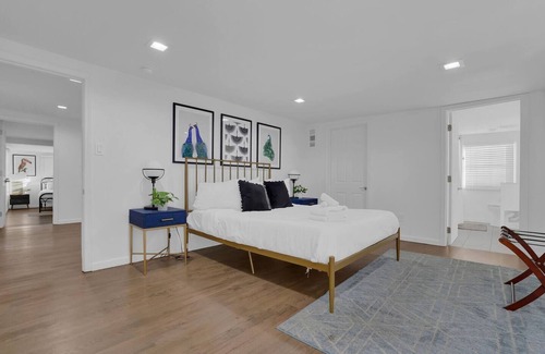 North Druid Hills House | Step into a world of spacious elegance as you enter this carefully curated home