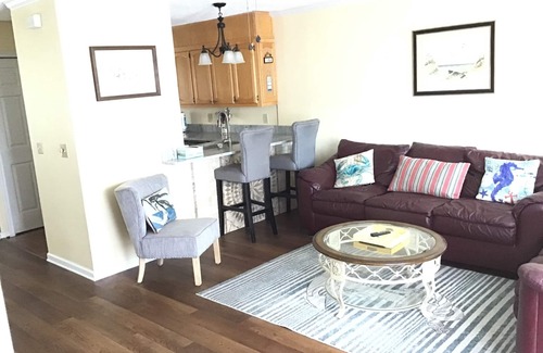 Crescent Beach House | Steps away from beach. Great for families. Townhouse with 3 bedrooms & 3 baths.
