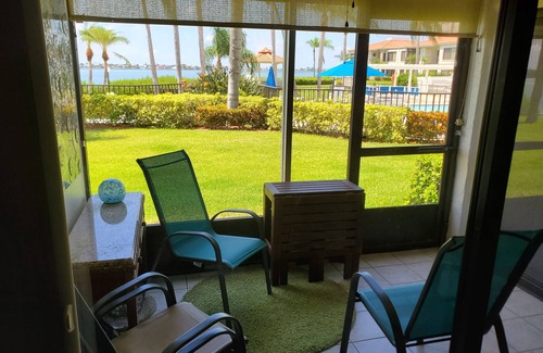 Isla del Sol Condo | Steps away from the pool with Ultimate water views!