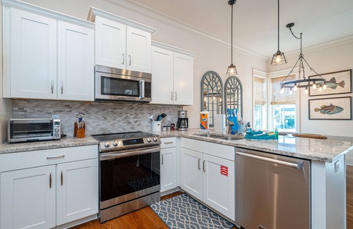 Lakeside at Blue Mountain Beach House | Steps to beach and pool-Included Golf cart, beach gear, Free Bikes- 4